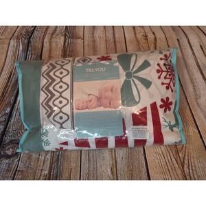 Microfiber 5 Piece Toddler Bedding Set Snowflakes Till You